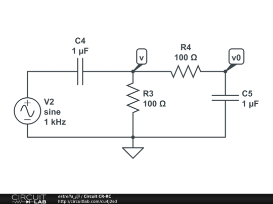 Circuit CR-RC - CircuitLab
