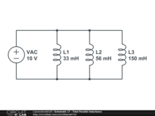 Schematic 17 - Total Parallel Inductance