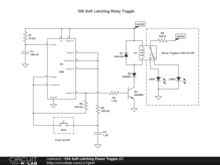 556 Soft Latching Relay Toggle