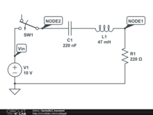 SeriesRLC_transient