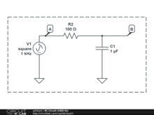 RC Circuit (1000 Hz)