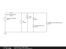 Solar circuit