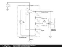AD584 Precision Reference Equivalent
