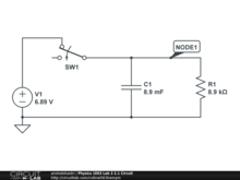 Physics 1E03 Lab 3 2.1 Circuit