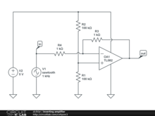 Inverting amplifier