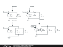 lab_1; Circuit_1 to Circuit_4
