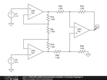 ECE1100-Lab06-Instrumentation Amplifier (3 Op-Amp Topology) 5