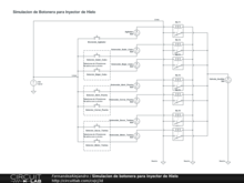 Simulacion de botonera para Inyector de Hielo