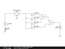 Car Door Light Circuit