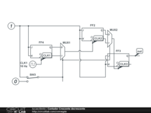 Contador Crescente decrescente