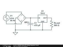 LM78XX Series DC Voltage Regulator Circuit