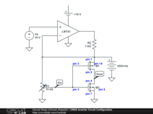 CMOS Inverter Circuit Configuration