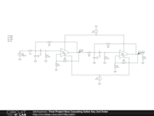 Final Project Bass Cascading Sallen Key 2nd Order