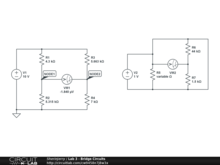 Lab 3 - Bridge Circuits