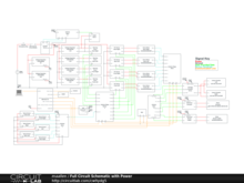 Full Circuit Schematic with Power