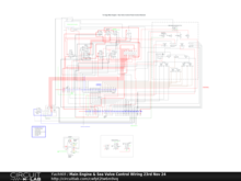 Main Engine & Sea Valve Control Wiring 23rd Nov 24