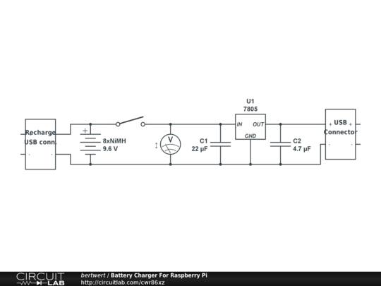 Battery Charger For Raspberry Pi - CircuitLab