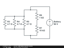 ABV battery test 96 V at 60 A