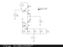 Design 2 - A class A power AMP