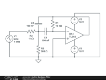 Active Bandpass Filter