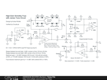 High-Gain Schottky Fuzz w. 2-Band Tone