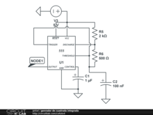 genrador de cuadrada integrada