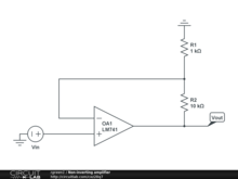 Non-inverting amplifier
