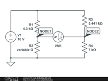 Lab 2 (Bridge Circuit)
