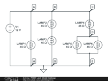 PH337 Lab 1 6-Bulb Challenge