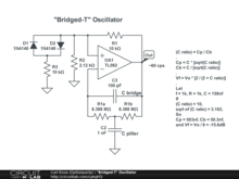 "Bridged-T" Oscillator