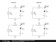 Recortadores polarizados en paralelo.
