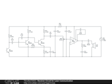 Receiver Circuit for Laser Communication