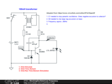 BlockingOscillatorLow Frequency