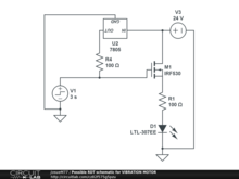 Possible RDT schematic for VIBRATION MOTOR