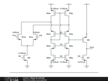 OPAMP cascodo plegado con etapa de salida CS con carga activa