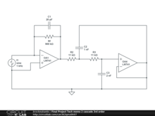 Final Project Tech memo 2 cascade 3rd order