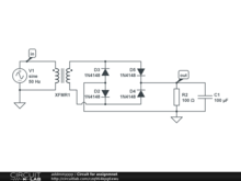 Circuit for assignmnet