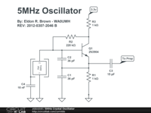 5MHz Crystal Oscillator