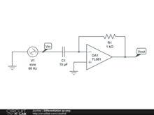 Differentiation op-amp