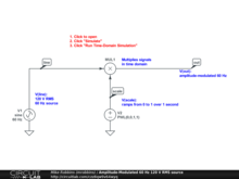 Amplitude-Modulated 60 Hz 120 V RMS source
